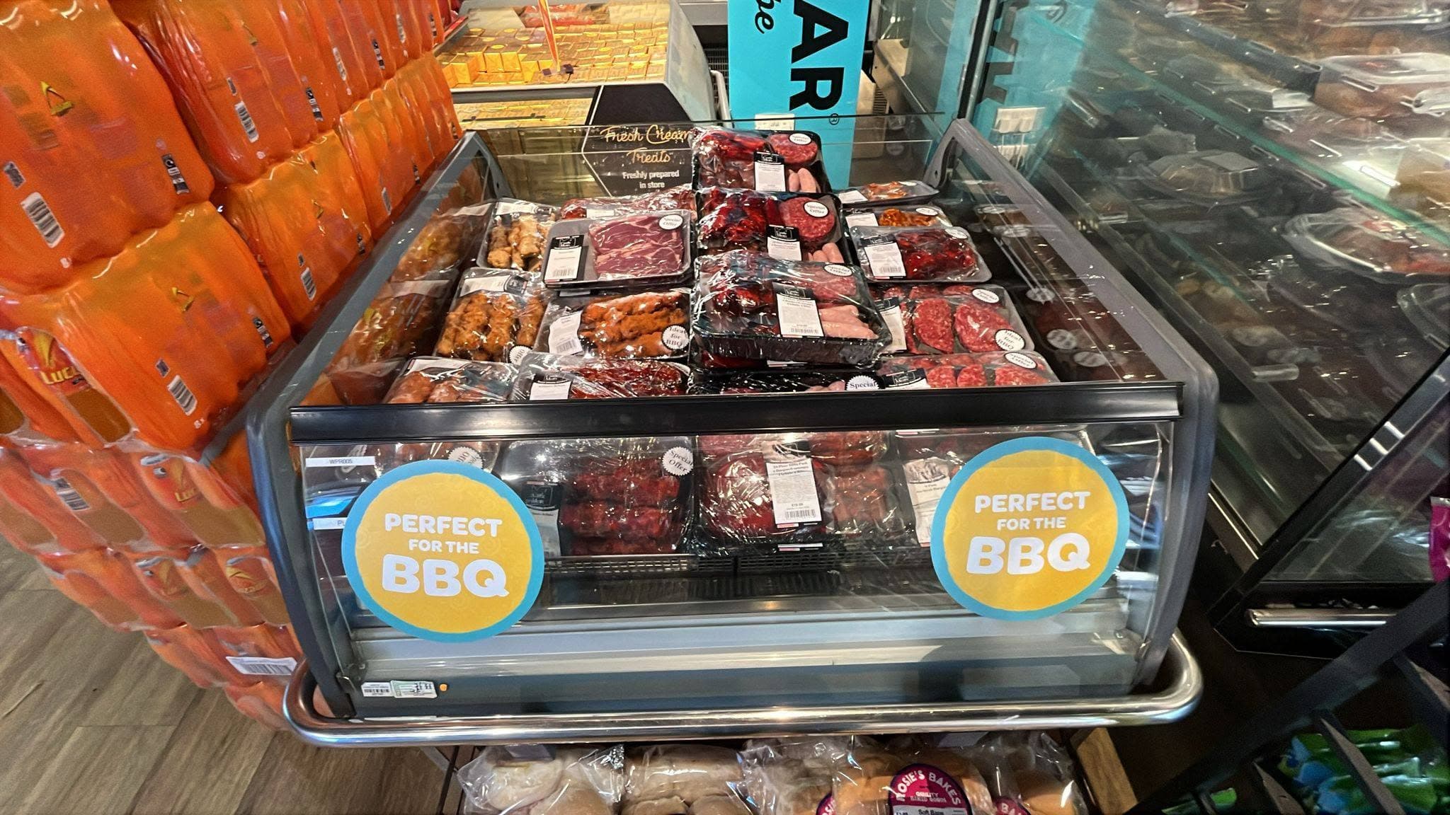Castle Meats product range: BBQ & grill